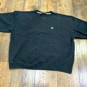 Champion heavyweight sweatshirt, XL black great condition vintage 90s